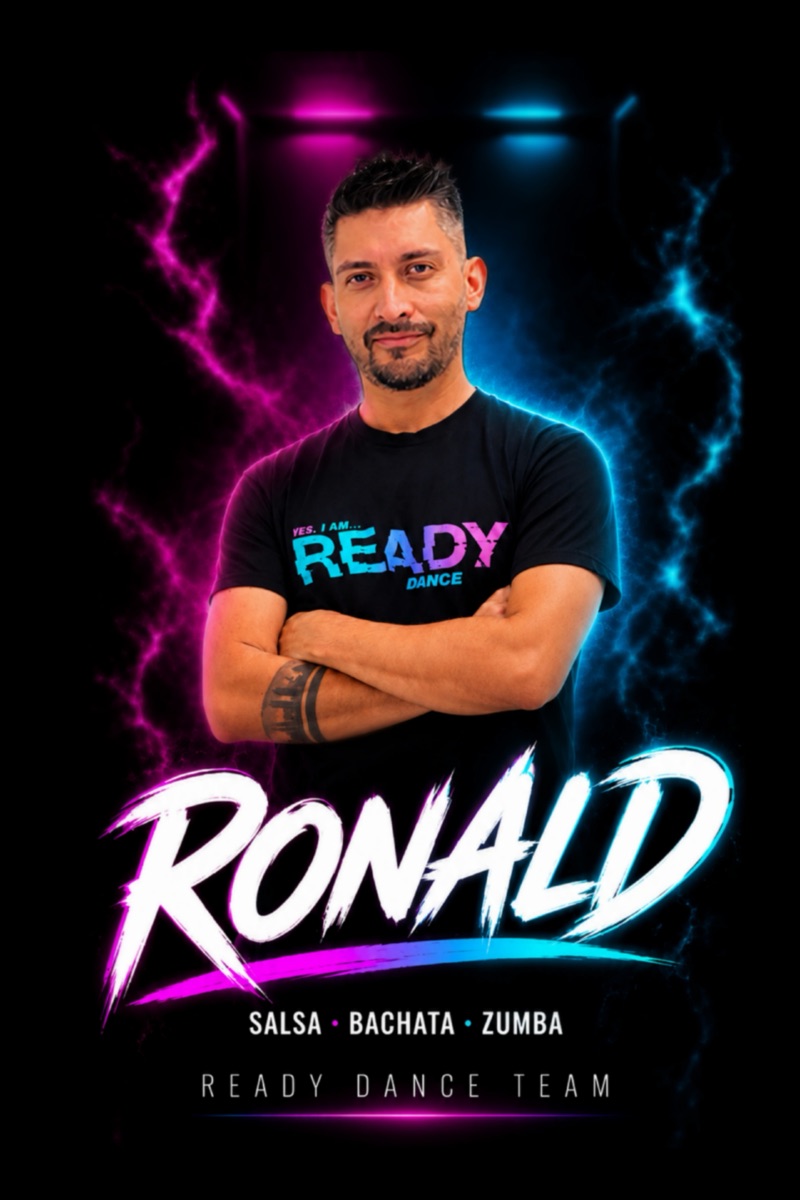Ronald, profesor de Ready Dance Studio